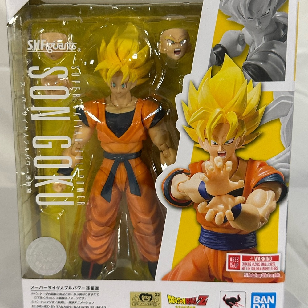 Bandai SH Figuarts Dragon Ball Z Goku Super Saiyan Full Power